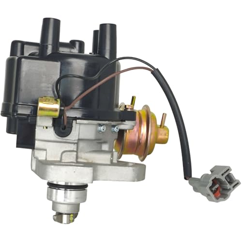 XYZIL Ignition Distributor 19020-16100 19020-16111 Compatible with Toyota Corolla 4AF 1.6L 1989-1992 CDDS2354A 4 Cylinder AE101 AE111 AE92 AE95 Compatible with CORONA AT171 AT177 Engine