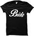 Bride - Wedding WOMENS T-shirt (Medium, BLACK)