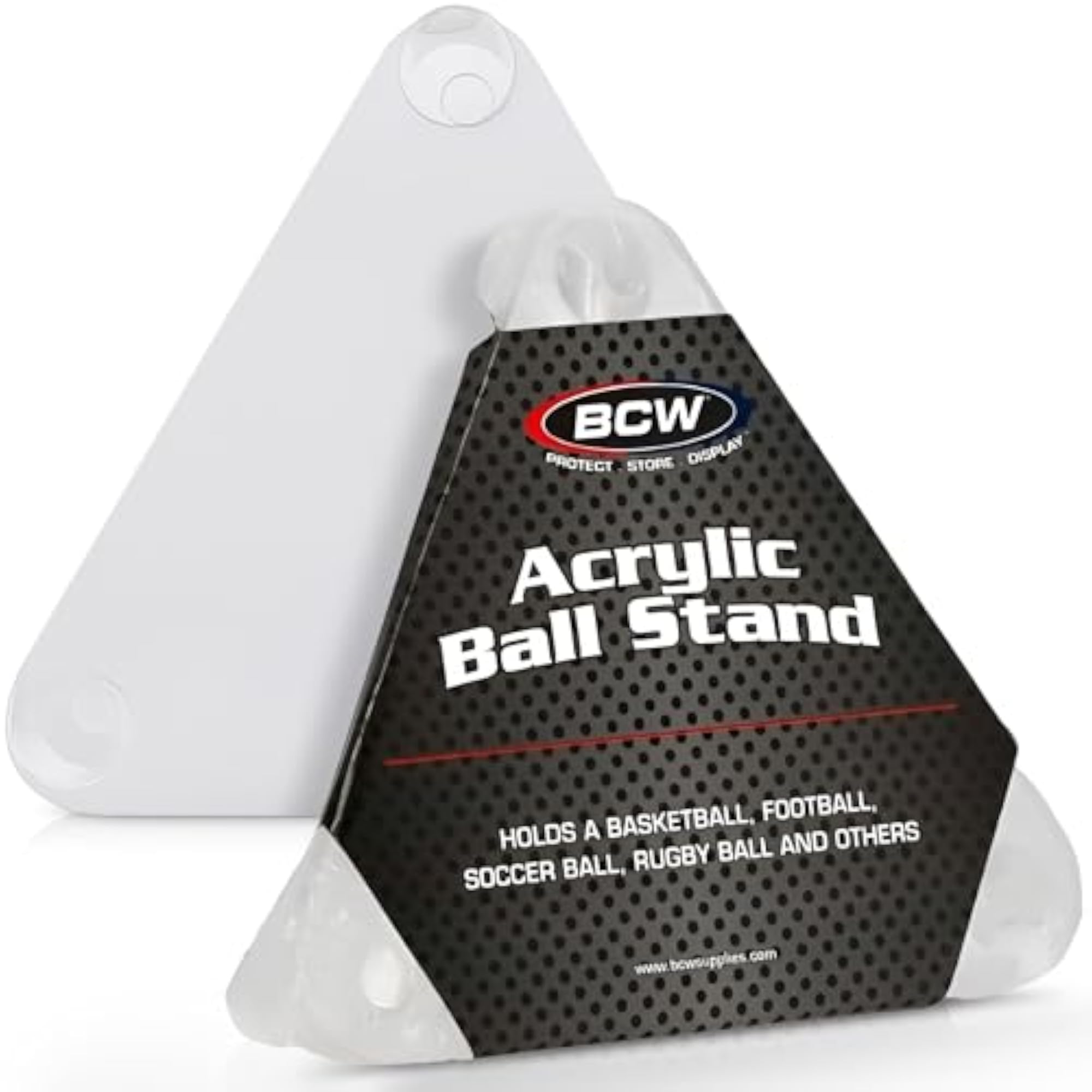 Acrylic Basketball & Football Stand for Display