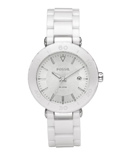 CE1030 Ceramic Silver Dial Watch 