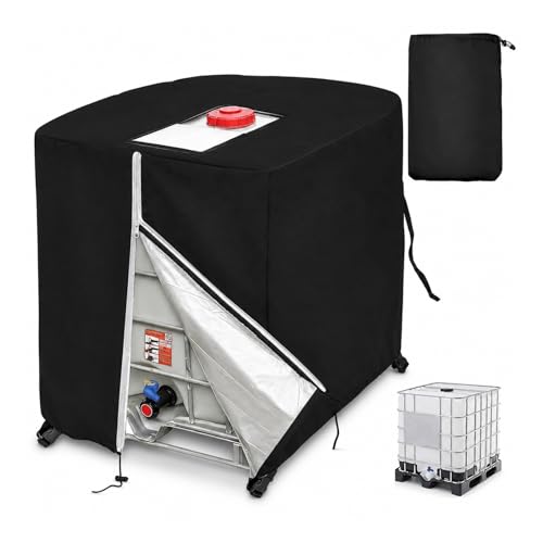 IBC Tote Cover for 275 Gallon Water Tanks