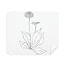 Dandelion Flower Leaves Cleaning Cloth Screen Cleaner 2pcs Suede Fabric