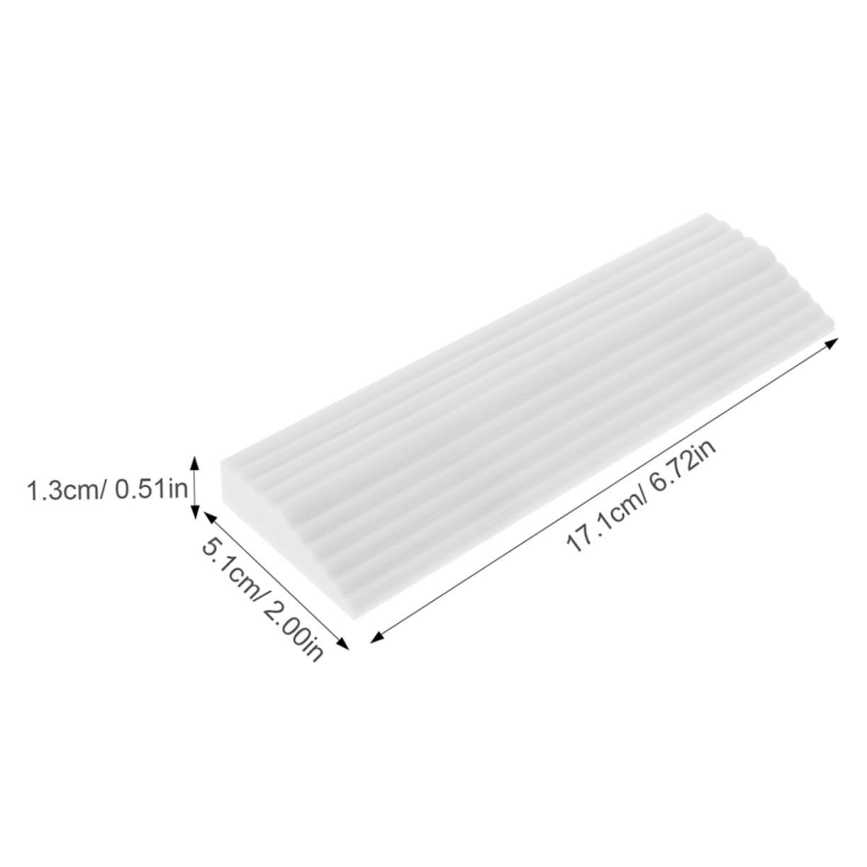 SOLUSTRE 4pcs Indoor Sweeping Robot Ramp for Doorways Reusable Threshold Ramp for Home Wheelchair Transitioning Ramp Rubber Threshold Strip