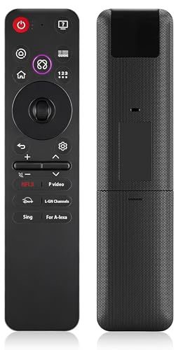 Replacement for lG MR25GA Magic Remote – Universal Voice Remote for LG OLED QNED UHD LED Smart TVs