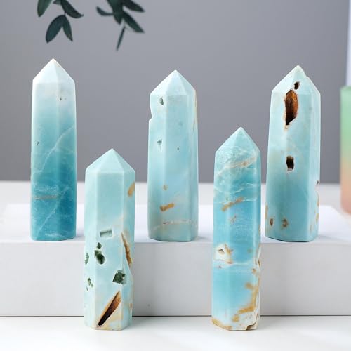 Pointe de cristal contre le stress pierre d'énergie de maison 6.8cm - 6