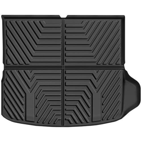 YITAMOTOR Cargo Trunk Liner Compatible with Jeep Grand Cherokee 2022-2025 (Include 4xe NOT for L or WK), All Weather Custom Fit Black Cargo Mats 22-25 Jeep Grand Cherokee Cargo Mats