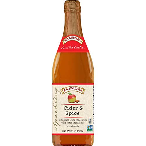 R.W. Knudsen, Sparkling Cider and Spice Juice, 25.4 Fl Oz R.W. Knudsen, Sparkling Cider and Spice Juice, 25.4 Fl Oz