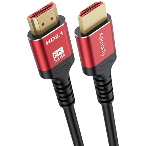 8K HDMI ARC/eARC Cable for Soundbar 6.6FT Dolby Atmos