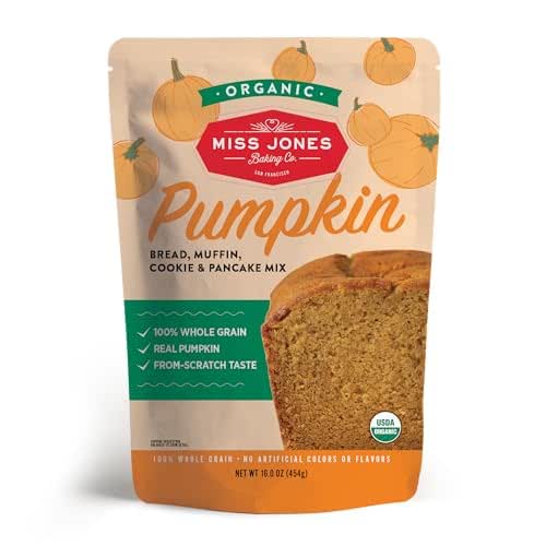 Miss Jones Baking Co Organic Pumpkin Bread Muffin Cookie &