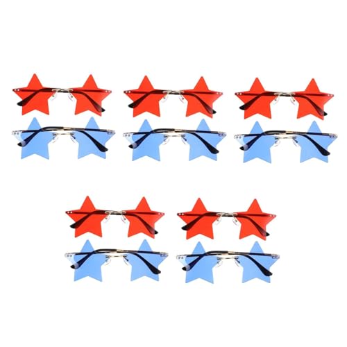 Lunettes soleil etoilees sans monture lot de 10 cadeaux invites pour anniversaires