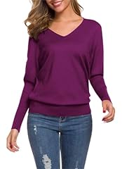V Neck Purple