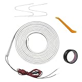 Katomi 4M LED Kofferraum Lichtstreifen Weiß,Extra Helle Kofferraumbeleuchtung für LKW, Transporter, SUV & PKW,12V Nachrüst-Set, IP67 Wasserfest, Ideal als Laderaumbeleuchtung (Universell kürzbar)