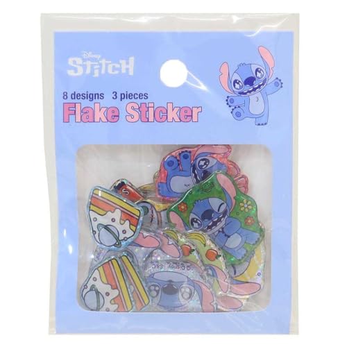 リロ＆スティッチ[フレークシール]ぷっくりフレークステッカーディズニー