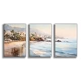 BKHJSASU Póster de la costa de Tenerife en lienzo, decoración de dormitorio, paisaje, oficina, habitación, regalo, 20 x 30 cm