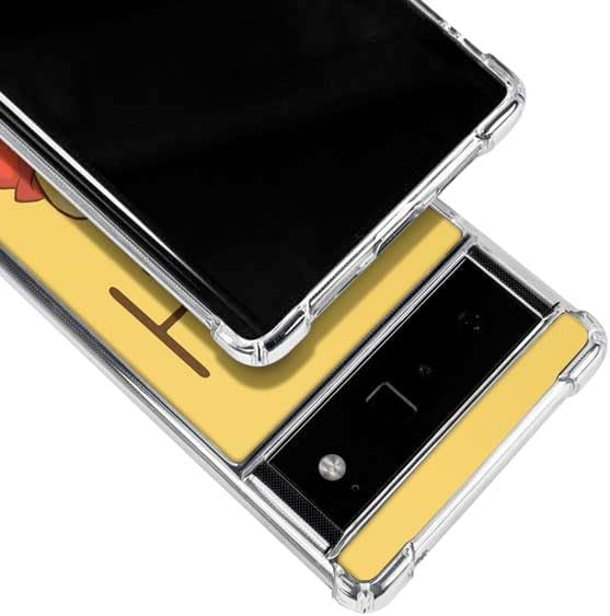 Skinit Clear Phone Case Compatible with Google Pixel 6 - Officially Licensed Disney Winnie The Pooh Portrait Design