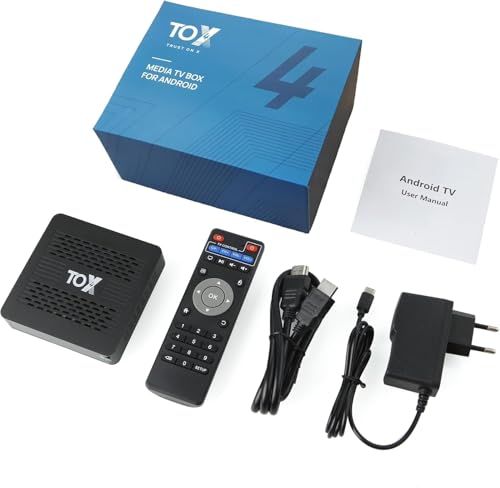 Image of Aatrill TOX4 Android 13 TV Box RK3528 4GB RAM 32GB ROM 2.4G /5G WiFi 1000M BT5.0 4K HDR Set Top tv Box