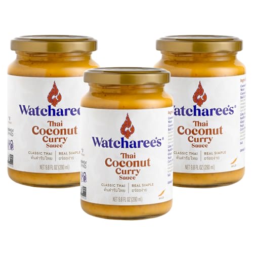 Watcharee's Thai Curry Simmer Sauces - Coconut Curry | Authentic