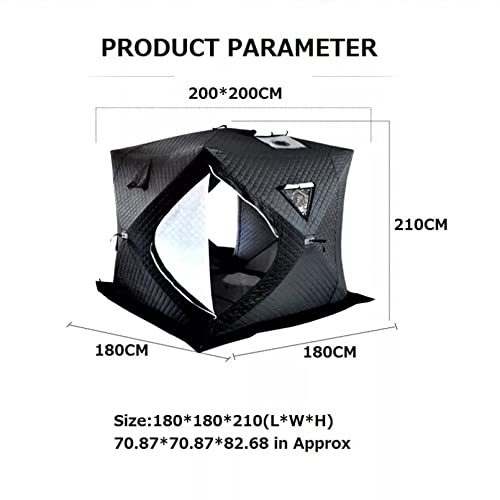 Carpa para Camping de Invierno para 3-4 Personas miniatura 3