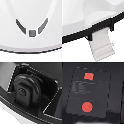 Limpador de Piscina Robótico Sem Fio Automático Dolphin Pool Cleaner à Prova D'água Forte Sucção Ro