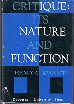 Critique: Its Nature and Function