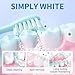 Magic Teeth Whitening Powder, Instant Stain Removal, No Sensitivity - Enamel-Safe, Mint Flavor, 16 Ounce