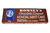 Romney's Of Kendal Mint Cake Chocolate Covered 113G / 3.98Oz X1