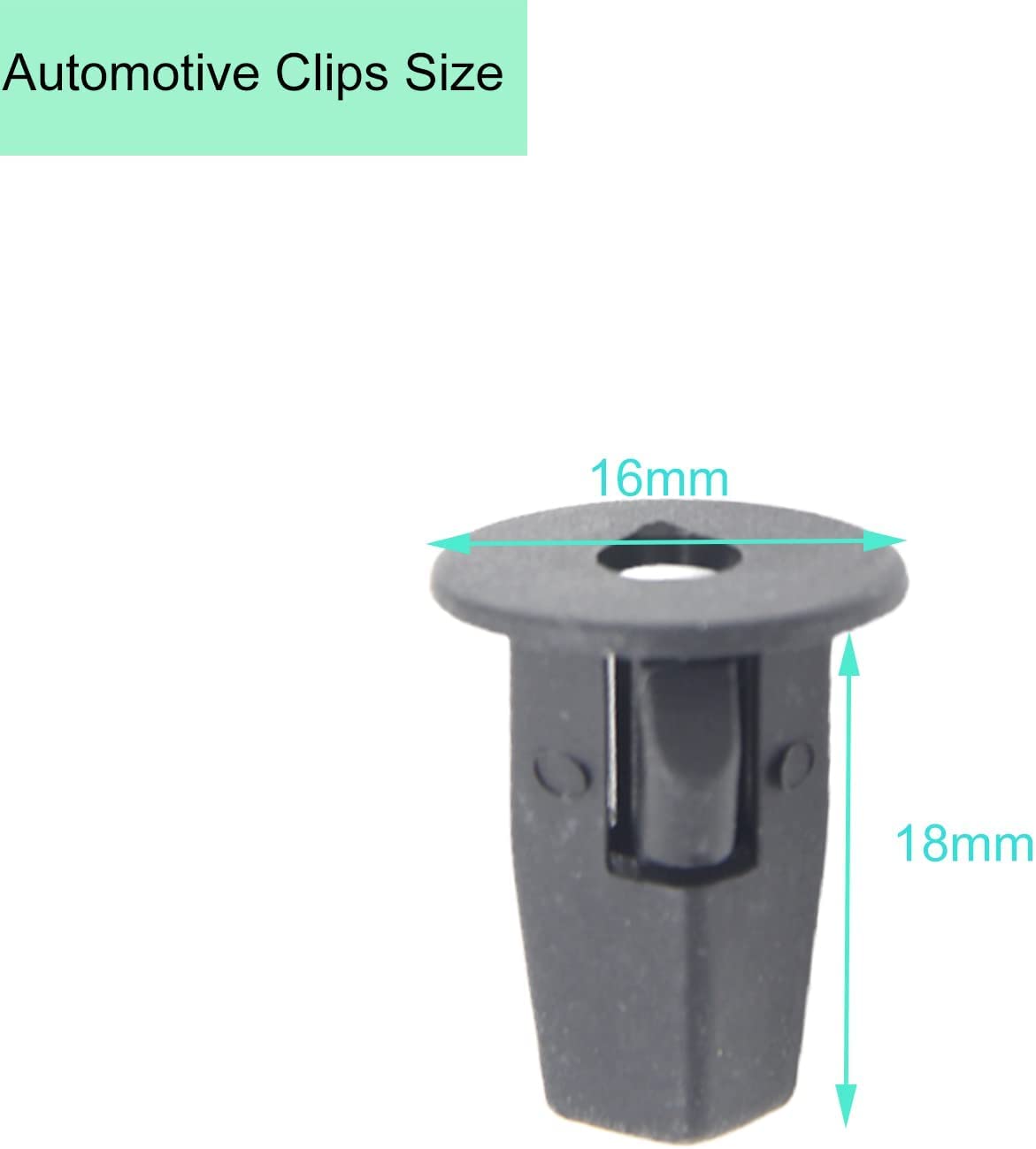 Mtsooning 50-Pack Fender Liner Clips - Replacement For Toyota 90189-06013 & Other Models