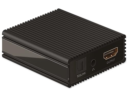 goobay HDMI Splitter HMDI-Audio-Extractor 4K @ 60 Hz