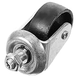 PACKOVE Ruote Girevoli per Cric da Pavimento Cricchetto Orizzontale, Filettatura Spessa da 12 Mm, Rotelle di Ricambio per Martinetti Idraulici Orizzontali, Accessori per Forniture Auto