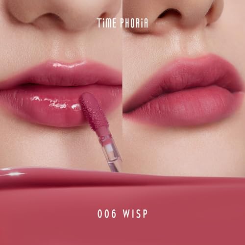 Image of Altera Blurring Tint Lip Stain 006 Wisp, Muted Pink Glossy to Soft Matte Finish, Blur Lip Lines, Weightless No-Sticky Airy Velvet Texture, Vibrant Hydrating Long-Lasting Lip Makeup