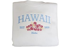 Embroidered Aloha Hawaii Unisex Sweatshirt