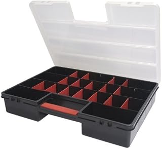 Kreher XL Sortimentskasten Organizer 21 Einteiler 46x32x8 cm