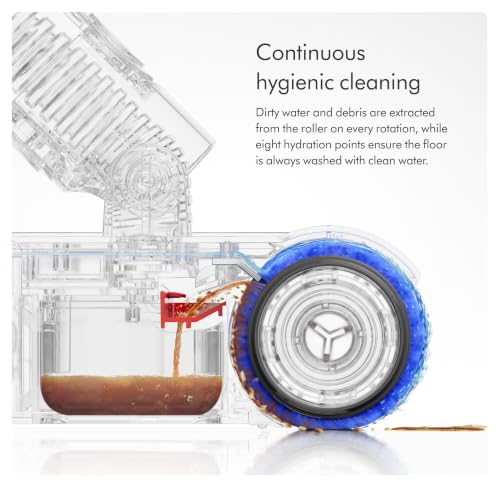 Image of Dyson PencilWashᵀᴹ Cordless Wet Cleaner for Hard Floors - Ultra Slim and maneuverable, Cleans Wet and Dry Messes, 30 Minutes Run time