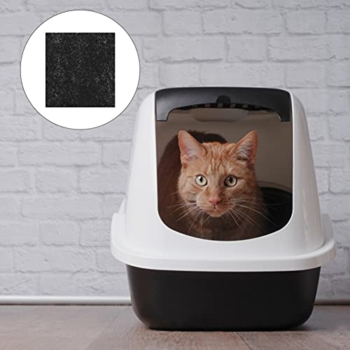 Ipetboom Car Air Fresheners Dome Cat Litter Box Cat Litter Box Filters, 15Pcs Pet Cat Litter Filter Replacement Litter Box Filter Replacement Replacement Carbon Filter Dome Litter Box Car Fresheners #TOP2