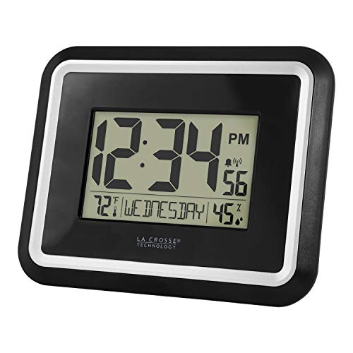 La Crosse Technology BBB84022 Atomic Digital Wall Clock with in Temp & Humidity by La Crosse Technology - Used condition - Image 2