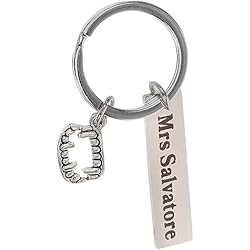 ABOOFAN Llavero Para Halloween Película De Terror Llavero Con Tema De Halloween Llavero Damon Favor De La Fiesta De Halloween Llaveros Acero Inoxidable Suministros Para La Fiesta Mochila