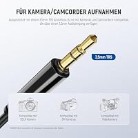 NEEWER 2m Wired Mic, Doppeltes Lavaliermikrofon mit 4m Verlängerungskabel, Mini Ansteckmikrofon, omnidirektionales Kondensator Microphone mit 3,5mm TRS, für DSLR Kamera Camcorder Interview Vlog, LM3 – Ansicht 4