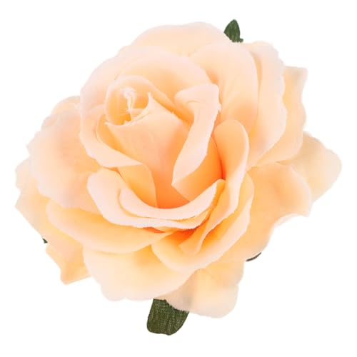 Broche décorative rose et pince à cheveux fleurie cadeau femme
