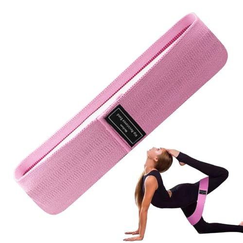 Círculo de cadera, círculo de cadera ensanchado y grueso para ejercicios, banda de entrenamiento con bolsa de malla para gimnasio, entrenamiento, yoga, fitness en casa y pilatest