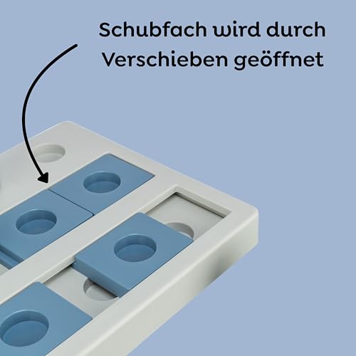 TRIXIE Hundespielzeug Intelligenz Dog Activity Strategiespiel „Chess“ – Anspruchsvolles Intelligenzspielzeug für Hunde zur Beschäftigung, ø 40x27cm – 32022