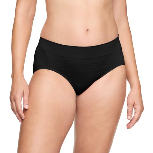 Warner's womens No Pinching No Problems Lace Hi Cut Brief Panty, Toasted Almond, L