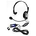 Monaural Voice Recognition USB Headset with Noise Cancelling boom Microphone for Dragon NaturallySpeaking 13, Dragon 13 Home, Premium , Professional & Dragon Dictate for Mac.