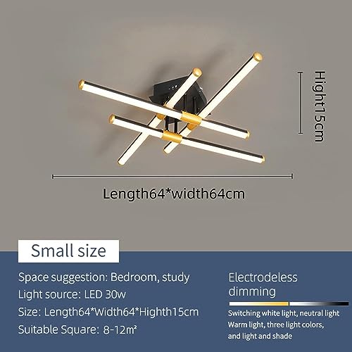 Plafond Spoutnik mount semi-flush à éclairage LED dimmable 6 lampes - 4