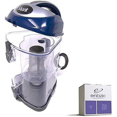 Replacement Parts for Shark Vacuum Navigator Professional Lift Away DLX Deluxe Nv360 Nv361 - Bagless Dust Bin Canister - Blue