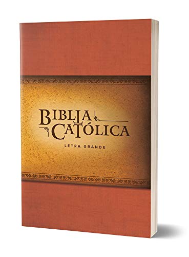 La Biblia Católica: Tapa Blanda, Tamaño Grande, Edición Letra Grande. Rústica, R Oja / Catholic Bible #TOP4