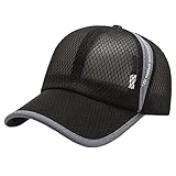 Wholesale B2B Unisex Breathable Full Mesh Baseball Cap Quick Dry Running hat Lightweight Cooling...