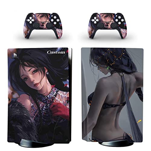 Custom Ps5 Standard Skin With Your Picture And Create Your Own Design,Custom Playstation 5 Skin For Controller And Console #TOP3