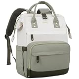 LOVEVOOK Laptop Backpack for Women, 15.6 Inch Work Business Backpacks Purse With Large Capacity, Waterproof Nurse Bag College Bookbag for School, Waterproof Casual Daypack for Travel