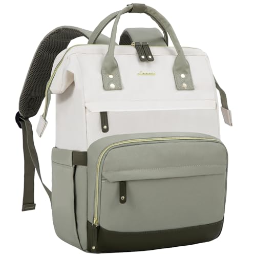 LOVEVOOK 17-Inch Waterproof Laptop Backpack for Women