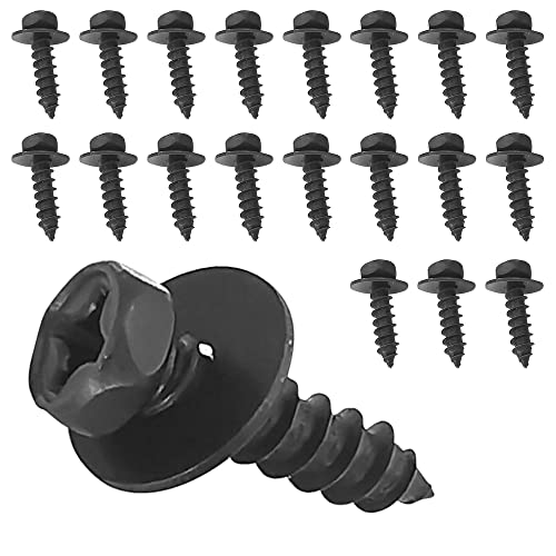 Mean Mug Auto 71315-191319A 20X Hex Head Sheet Metal Screws M6.3-1.81 X 25Mm Replaces Oem 11500996, 11505023 Fit For Gm #TOP29